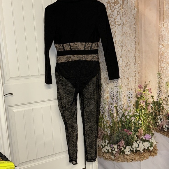 Michael Costello x REVOLVE Claudette Jumpsuit in Black - Picture 9 of 9